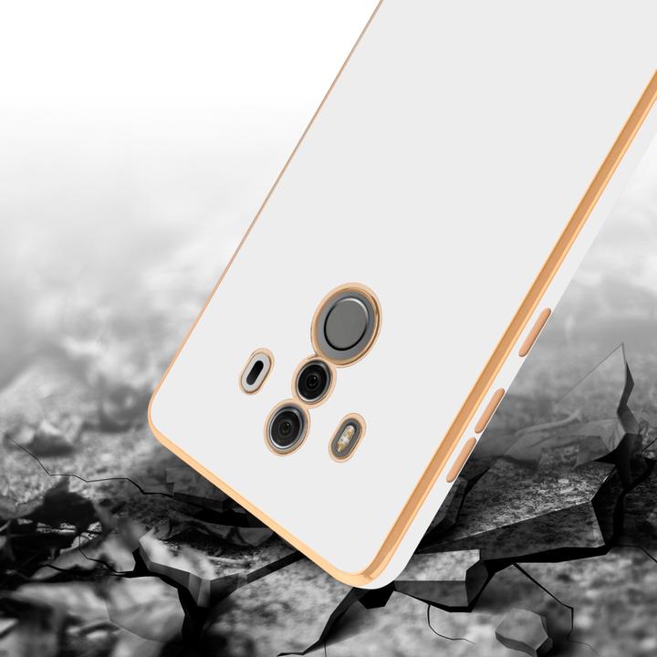 Actual product image Cadorabo Case for Huawei MATE 10 PRO in TPU with camera protection LM130 Style (Mate 10 Pro)