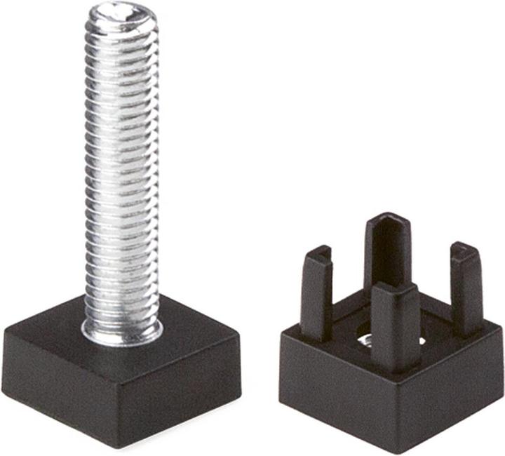 Actual product image Hettich Adjustable adjustable foot Cadro with plug-in thread