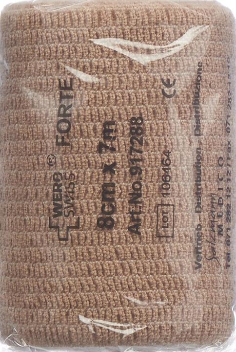 Actual product image Wero Swiss Forte compression bandage skin colored