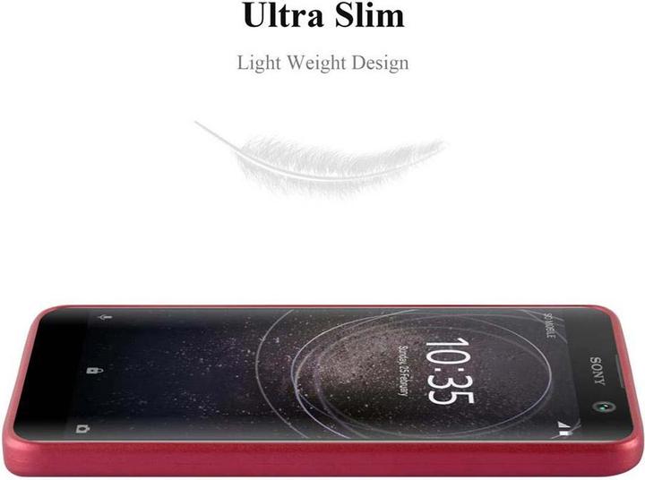 Actual product image Cadorabo TPU Matt Metallic Cover (Sony Xperia XA2)