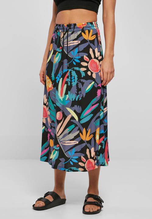 Immagine prodotto Urban Classics Gonna midi in viscosa da donna - 12112 (S)