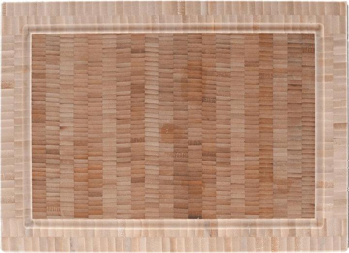 Produktbild No Name Schneidebrett klein, Bambus, stirnseitig, Dicke 3cm, 35x25cm