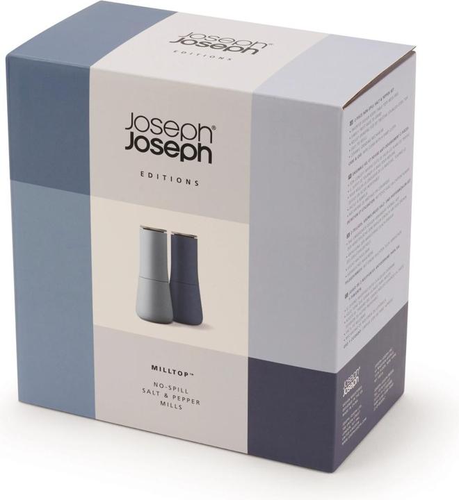 Actual product image Joseph Joseph Salt and pepper mill MILLTOP "Edition Sky (Salt, Pepper)