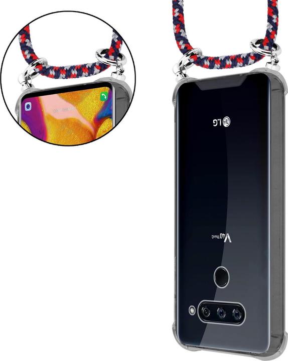 Produktbild Cadorabo TPU Handy Kette SILBER Cover