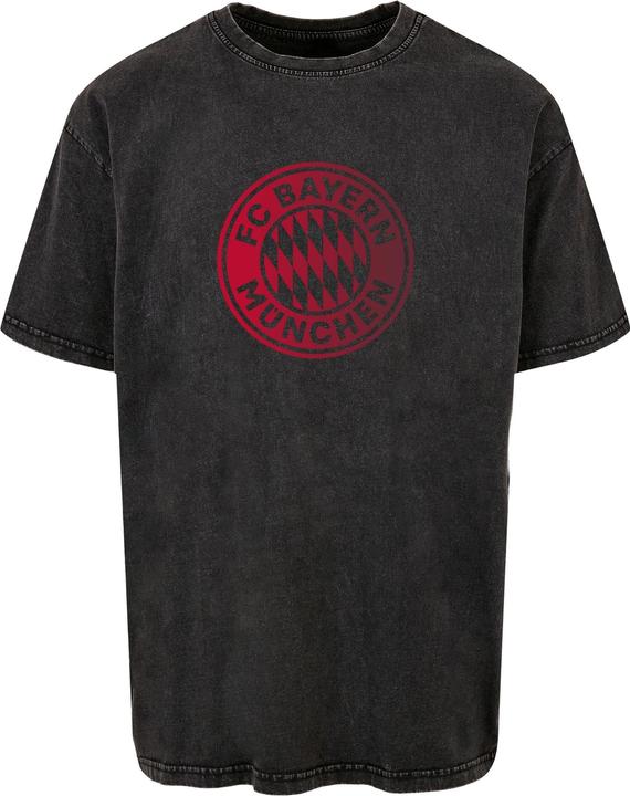 Produktbild FC Bayern München Logo GR Acid Washed Heavy Oversize Tee - 116965 (4XL)
