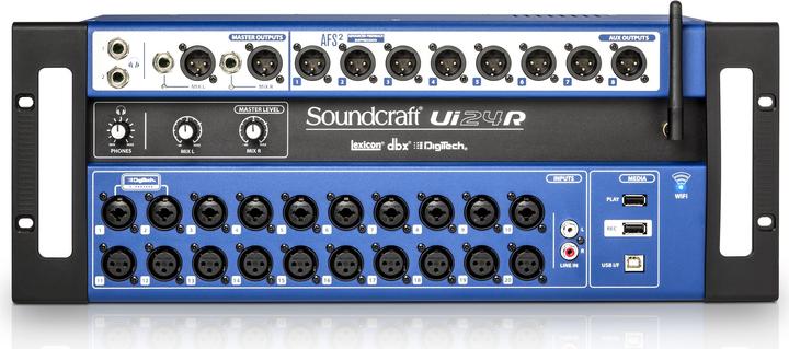 Actual product image Soundcraft Ui24R (Studio- and Livemixer)
