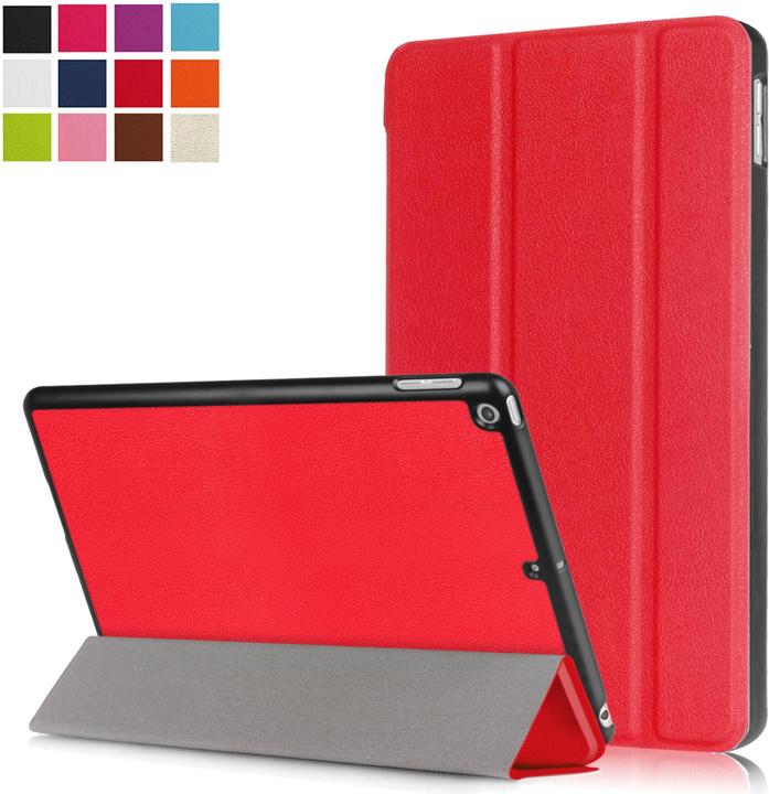 Produktbild Lobwerk Smart Cover Hülle für Apple iPad 2017 2018 9,7 Schutzhülle Flip Case aufstellbare Tasche Bookstyle D (X)