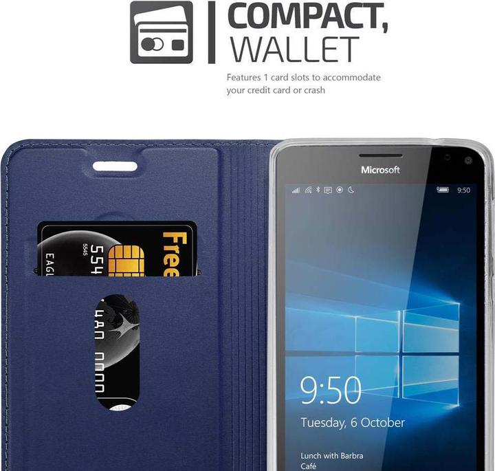 Immagine prodotto Cadorabo Copertina in stile libro di classe (Microsoft Lumia 950 XL)