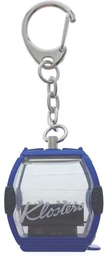 Jägerndorfer Schlüsselanhänger blau Klosters Omega-IV, Metall