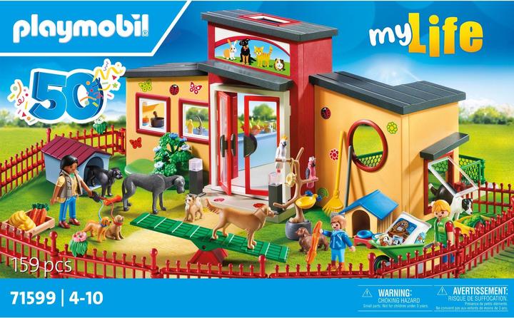 Actual product image Playmobil 71599 Animal hotel 'Pfötchen' (71599, Playmobil My Life)