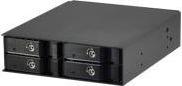 Actual product image JJ Computer JOUJYE JJ-1044M-SS 4 X SAS/SATA I II III enclosure for storage drives 6.4 cm 2.5 inch