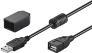 Produktbild Goobay USB A – USB A (2 m, USB 2.0)