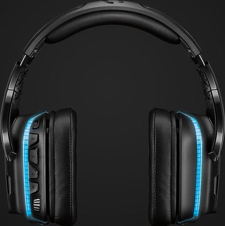 Produktbild Logitech G G935 Wireless 7.1 Surround Sound LIGHTSYNC für Gaming - 2,4 GHz - EMEA (Kabellos)