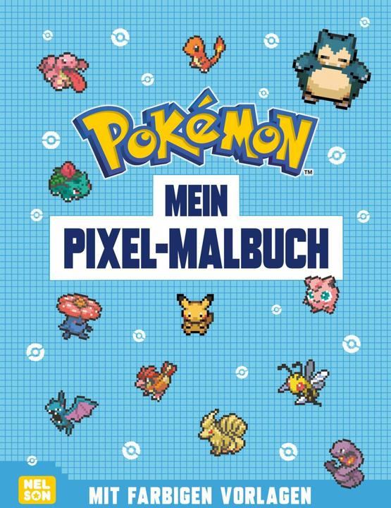 Immagine prodotto Libro di attività sui Pokémon: Il mio libro da colorare in pixel