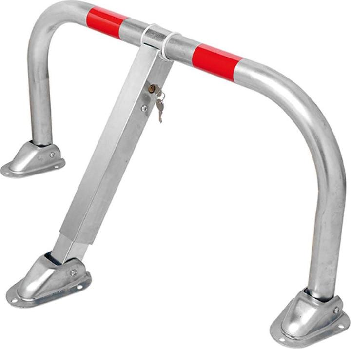 Actual product image Moravia Parking bracket SESAM 455 x 960 mm galvanised with reflective red rings