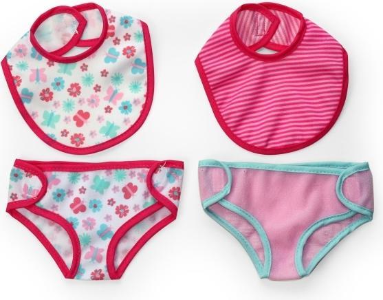 Actual product image happytoys HAPPY FRIEND Bibs & Panties 2 pack
