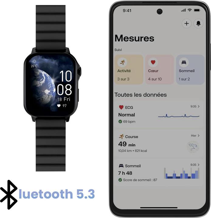 Actual product image Proove smart watch Humble black