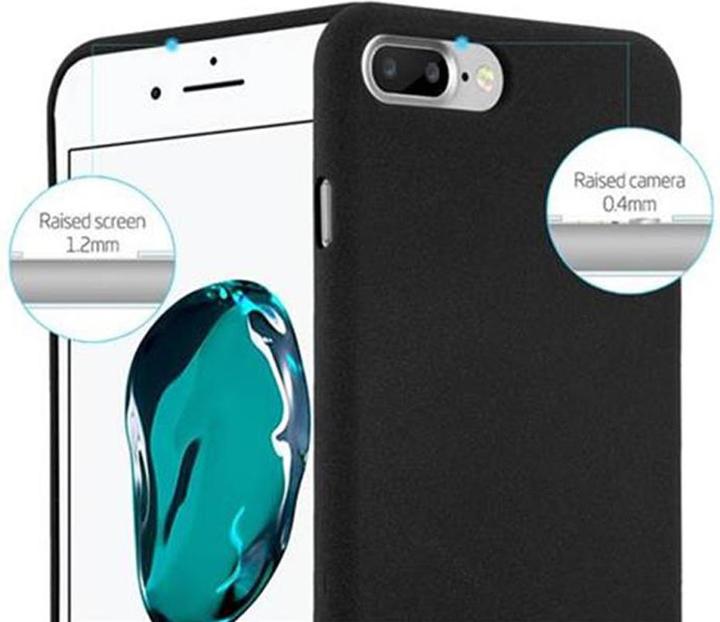 Image du produit Cadorabo Couverture TPU givrée (Apple iPhone 7 Plus, Apple iPhone 7s Plus)