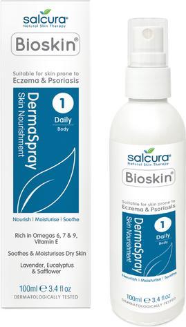 Produktbild Salcura Skincare Bioskin DermaSpray Feuchtigkeitscreme für den Körper Unisex 250 ml (Körpercreme, 250 ml)