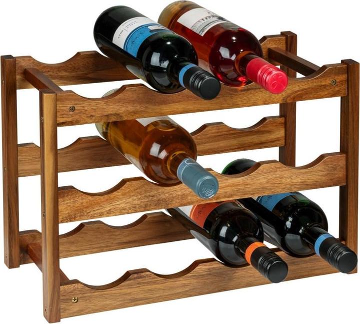 Actual product image Wenko Fondi wine rack (21 x 42 x 28 cm)