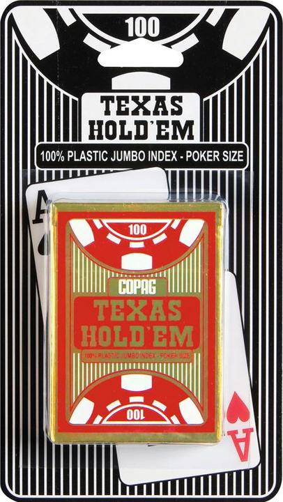 Actual product image Cartamundi Plastic Poker Card Game (German)