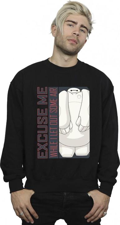 Immagine prodotto Disney Big Hero 6 Baymax Excuse Me Some Air Felpa Uomo (S)
