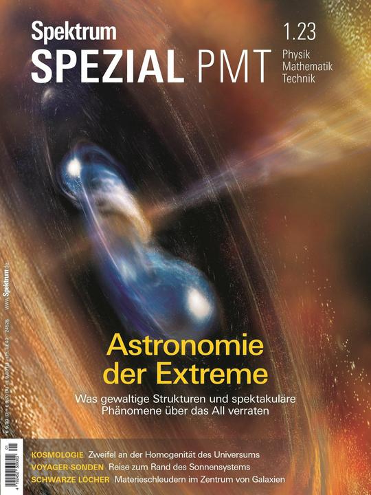 Actual product image Spektrum Spezial - Astronomie der Extreme (German, Spectrum of Science, 2023)