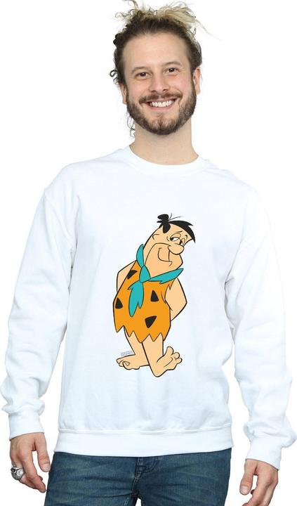 Actual product image The Flintstones Mens Fred Flintstone Kick Sweatshirt (5XL)