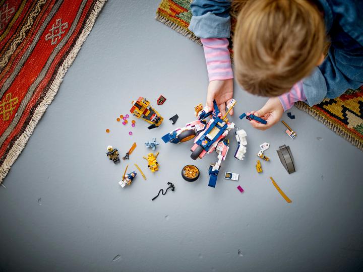 Image du produit LEGO Ninjago Le méca de Sora se transforme en vélo de course (71792). (71792, LEGO Ninjago)