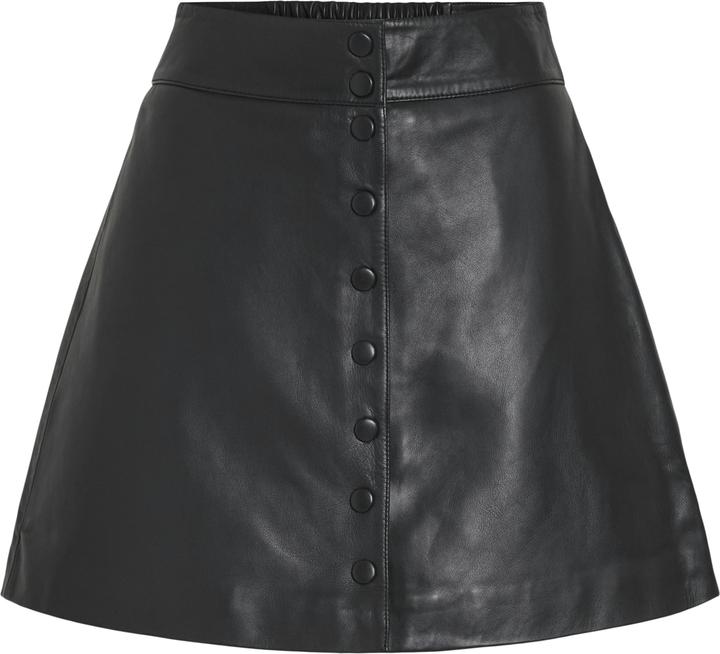 Produktbild Vila High Waist Lederminirock (36)
