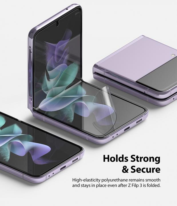 Immagine prodotto Ringke Folia Invisible Defender Samsung Galaxy Z Flip 3 (2 PACK) (2 Pezzo/i, Samsung Galaxy S21)