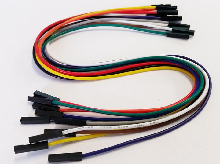 Actual product image Play-Zone Jumper cables 10pcs. F/F 30CM 22AWG