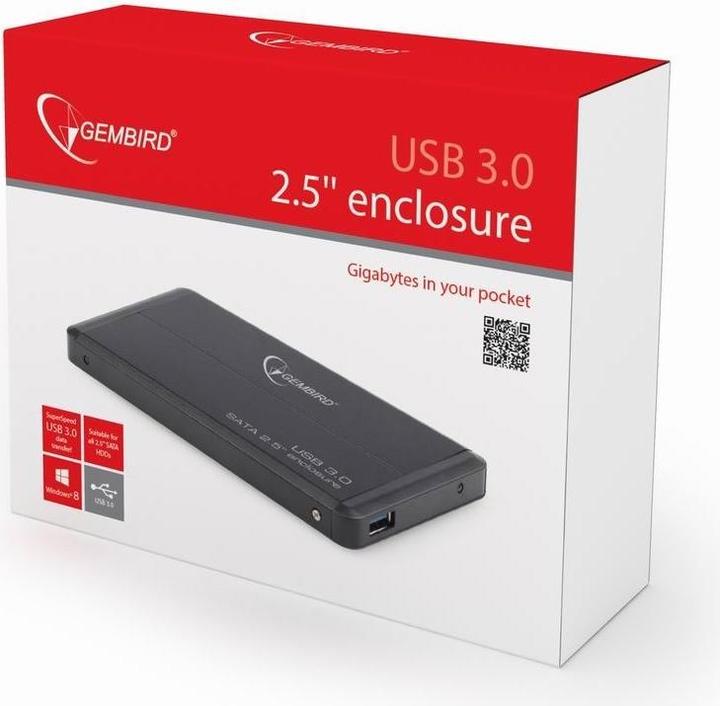 Actual product image Gembird EE2-U3S-2-S (2.5")