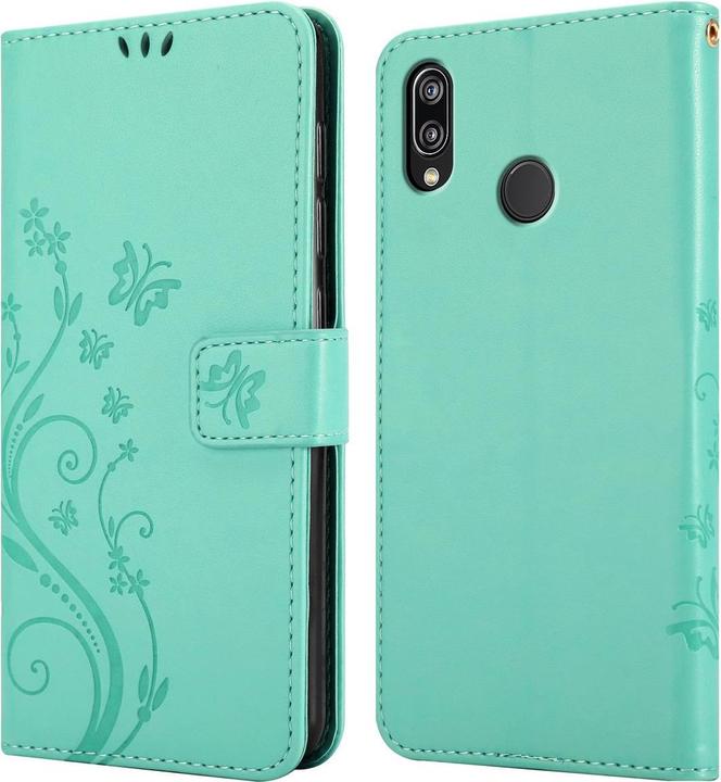 Actual product image Cadorabo Flower Book cover (Huawei Nova 3E)