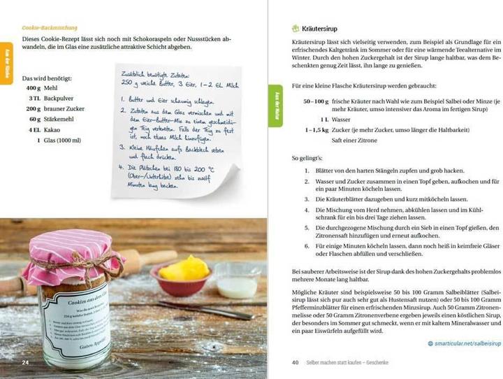 Immagine prodotto Einfach Weniger Selber machen statt kaufen – Geschenke (Tedesco, casa editrice smarticular, 2021)
