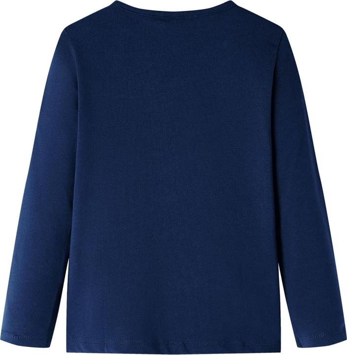Immagine prodotto VidaXL Camicia da bambino a maniche lunghe blu navy 92,Materiale: 95 % cotone (92)