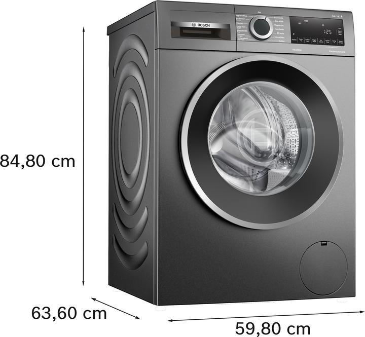 Produktbild Bosch Hausgeräte WGG2440R10 (9 kg, Links, EU-Stecker)