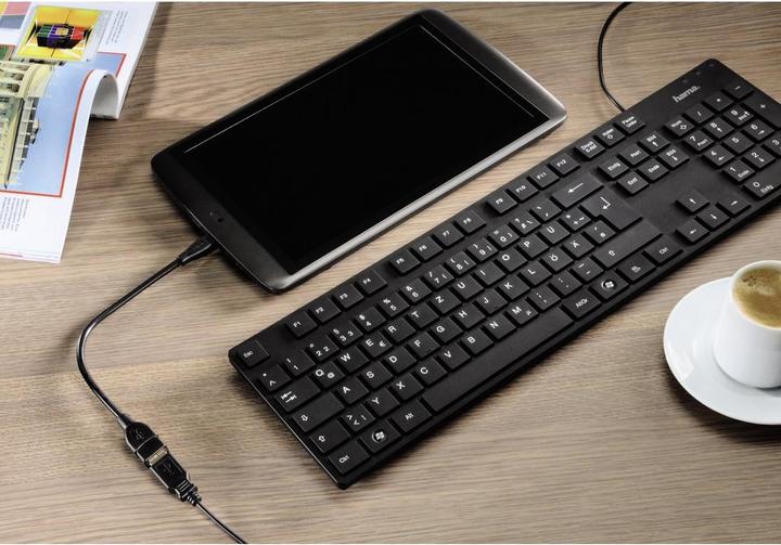 Produktbild Hama USB-2.0-OTG-Adapterkabel (0.15 m, USB 2.0)