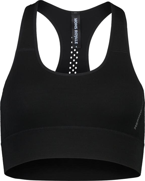 Actual product image Mons Royale Women's Stratos Merino Shift Sports Bra (M)