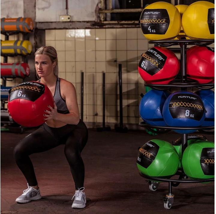 Produktbild Tunturi Wall Balls Cross Training Wandbälle (8 kg, 350 mm)