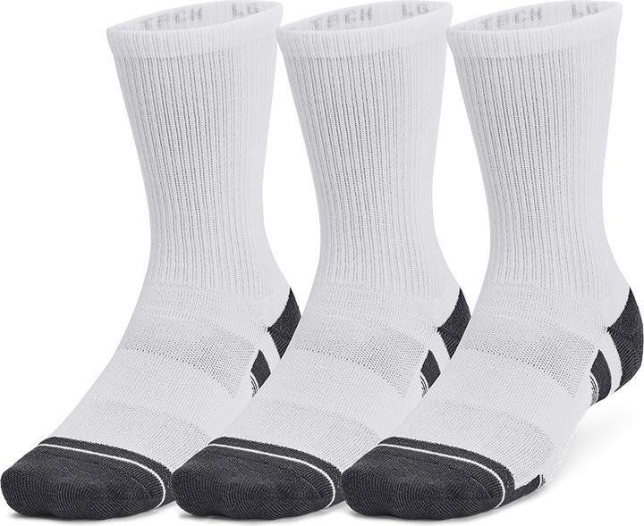 Under Armour NOS UA Performance Tech 3pk Cr White L (L)