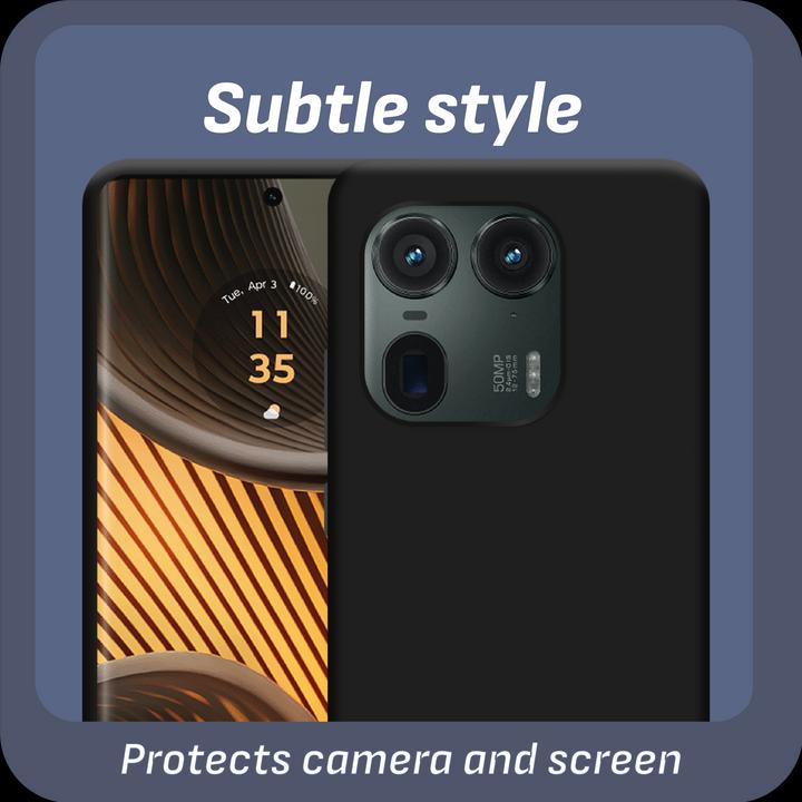 Actual product image Cazy Soft TPU protective cover (Motorola Edge 50 Ultra)