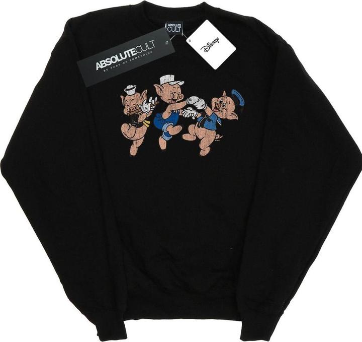 Produktbild Disney Three Little Pigs Having Fun Sweatshirt Jungen (152, 158)