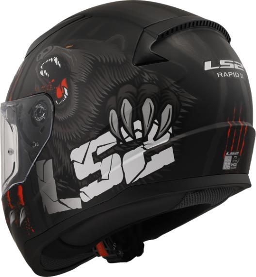 Actual product image LS2 FF353 Rapid II Claw (S)