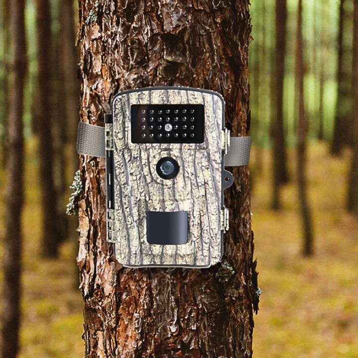 Produktbild iSnatch Camouflage Wildkamera mit Bewegungssensor, Nachtsicht und Mikrofon, IP66