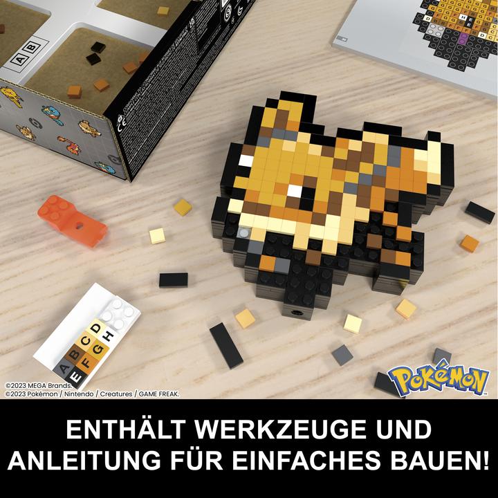 Image du produit MEGA Pokémon Evoli Pixel Art