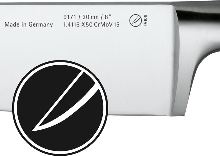 Actual product image WMF Santoku Knife SPITZENKLASSE PLUS Black (18 cm)