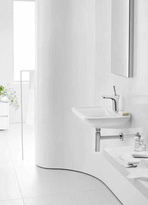 Actual product image hansgrohe HG EH-WT-MI 100 PURA VIDA DN 15, for hand-rinse basin chrome