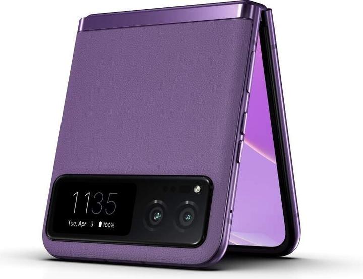 Actual product image Motorola Razr 40 (256 GB, Summer Lilac, 6.90", SIM + eSIM, 64 Mpx, 5G)