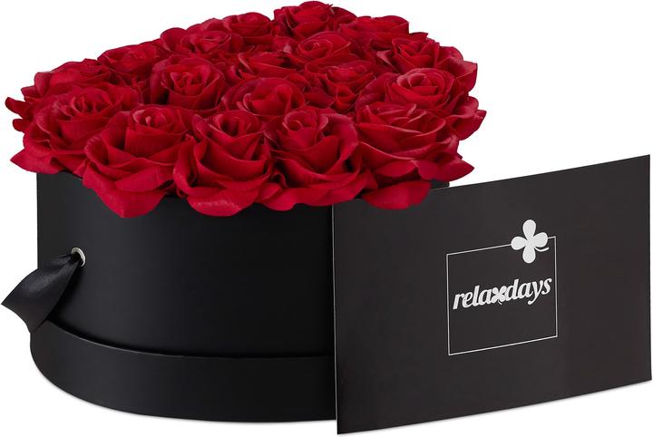 Immagine prodotto Relaxdays Box porta rose a forma di cuore (13 cm)
